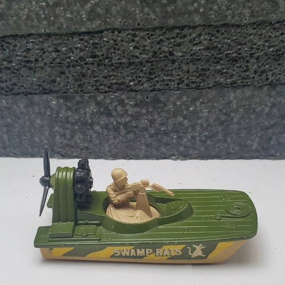 MATCHBOXN°30 SWAMP RAT 1976 ENGLAND BOAT Military - Picture 4 of 5